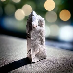 Sphalerite Druzy Tower | Grounding Crystal Point for Energy Healing & Meditation